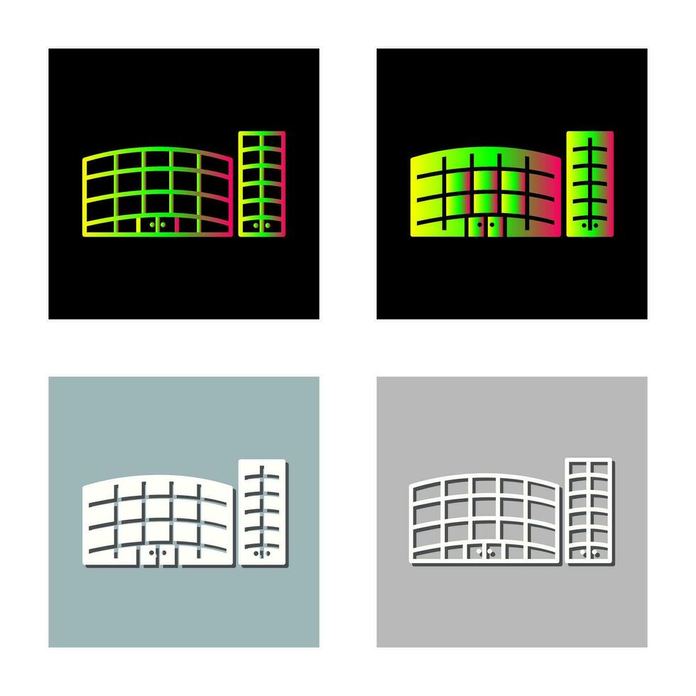 icono de vector de centro comercial único