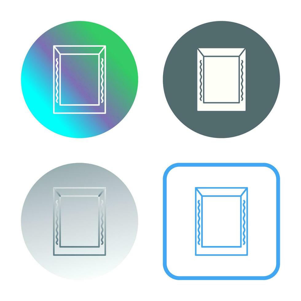 Unique Frame Vector Icon