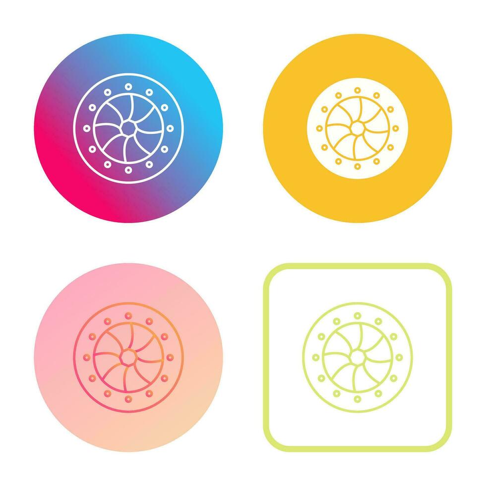Unique Optical Diaphram Vector Icon