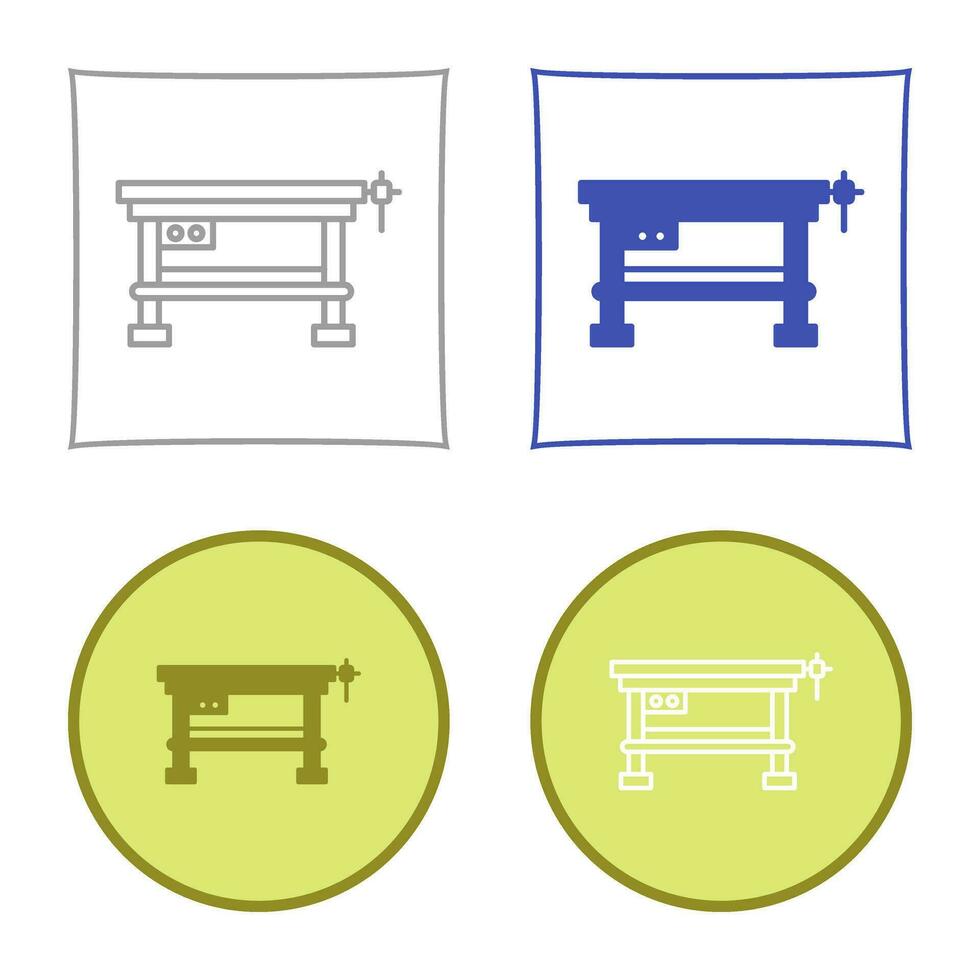 Work Bench Vector Icon