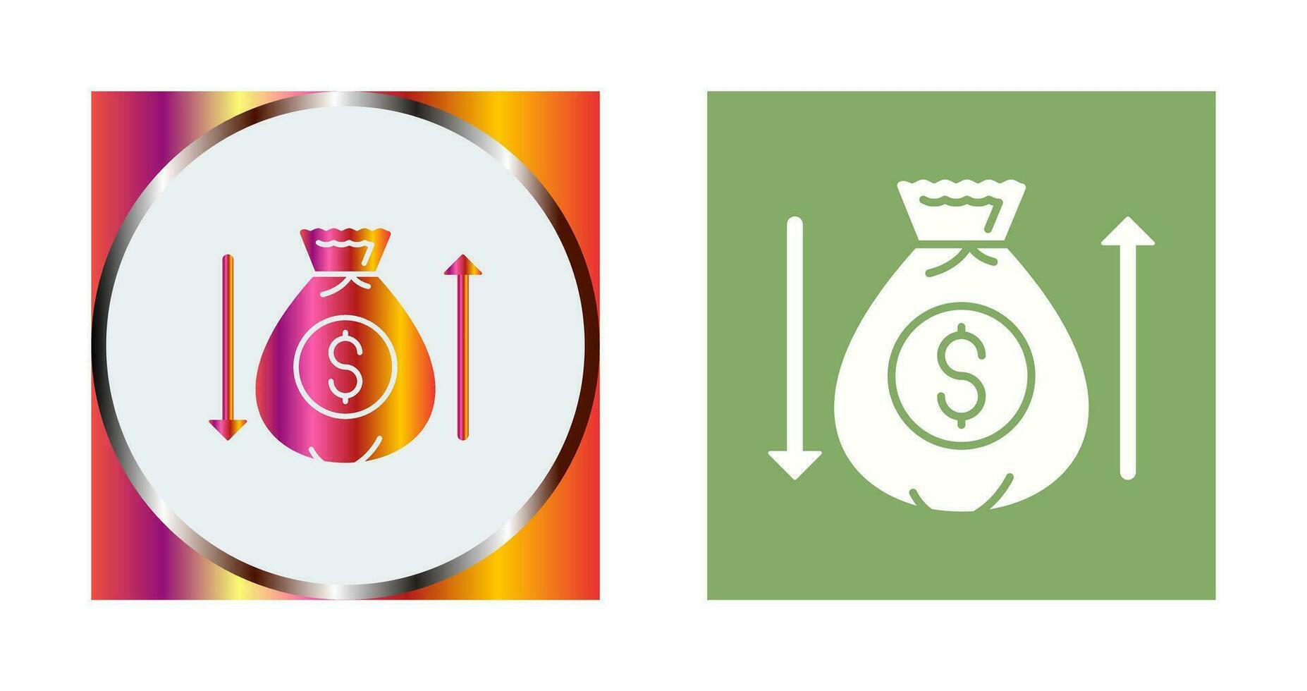 Money Bag Vector Icon