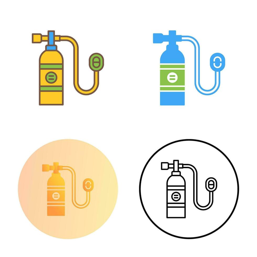 Oxygen Tank Vector Icon