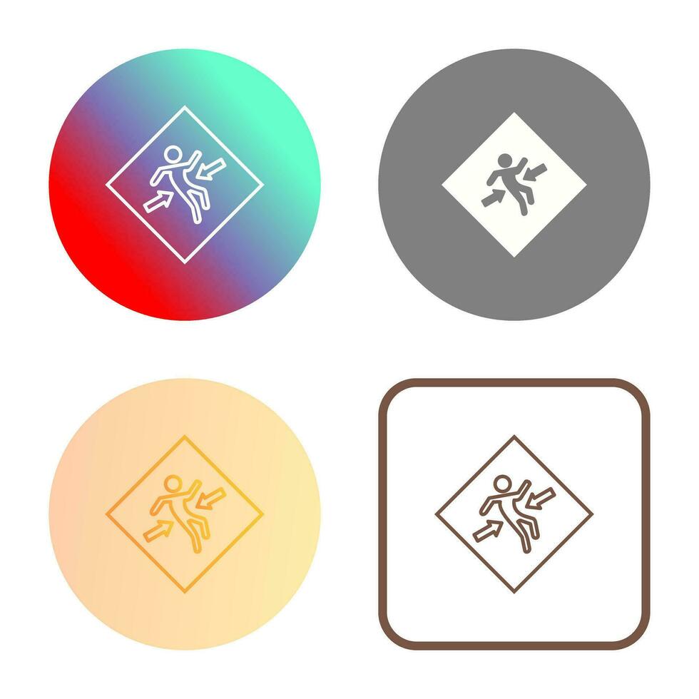 Crush Zone Vector Icon