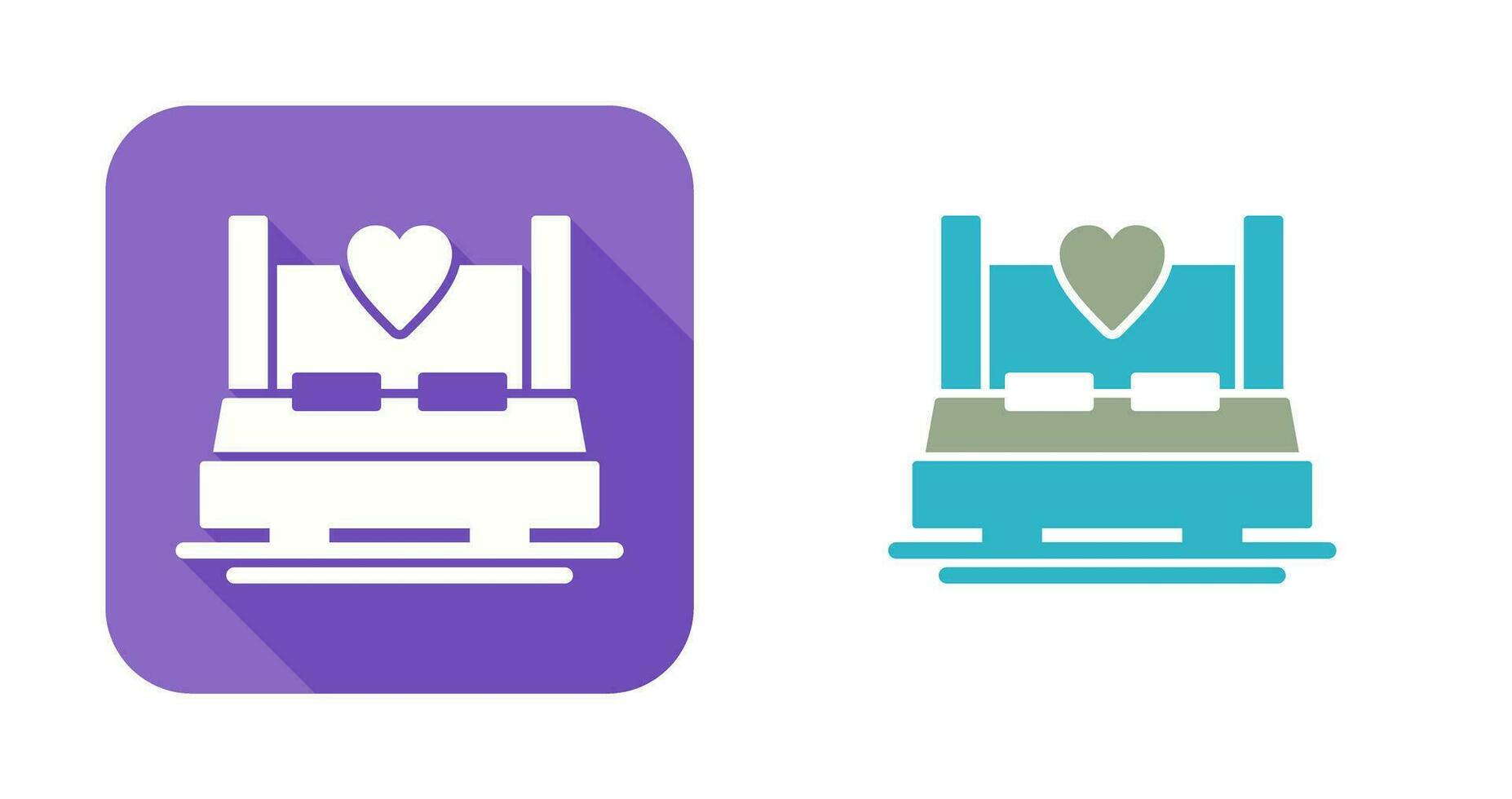 Double Bed Vector Icon