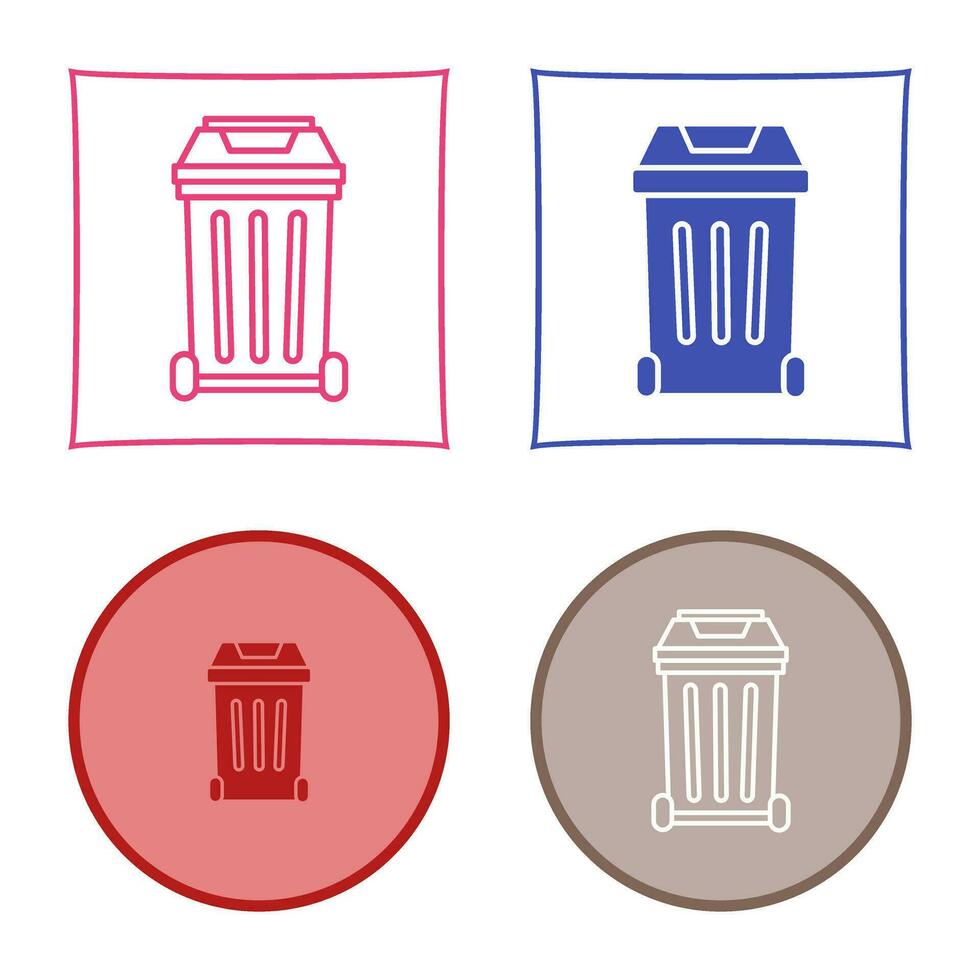 Garbage Vector Icon