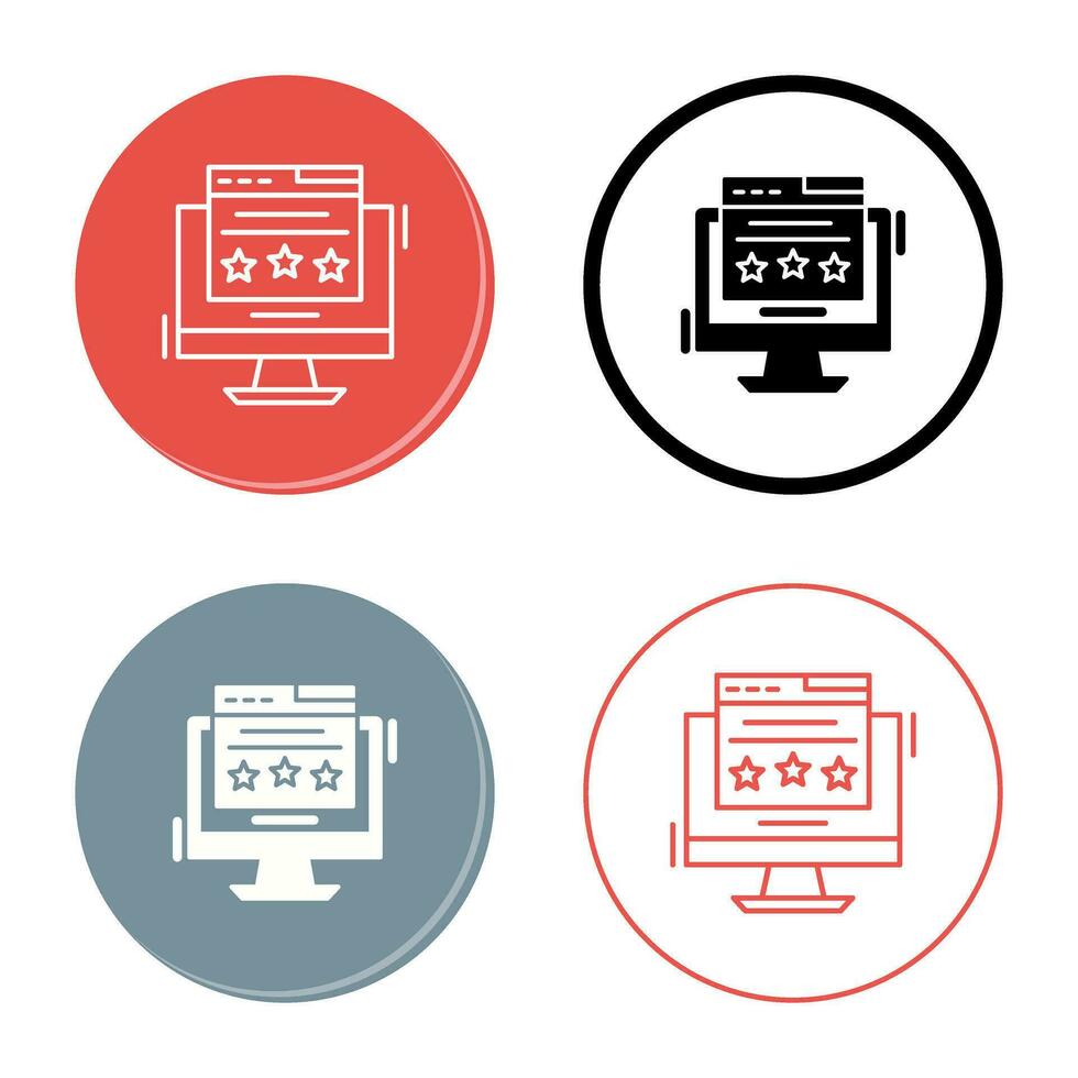 Webpage Quality Vector Icon
