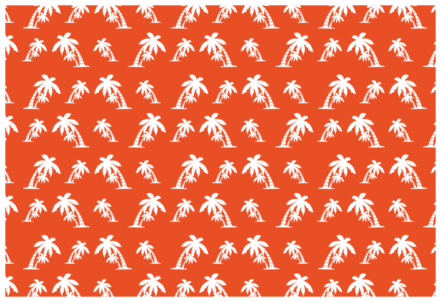 Palm Tree Silhouette Pattern Background png