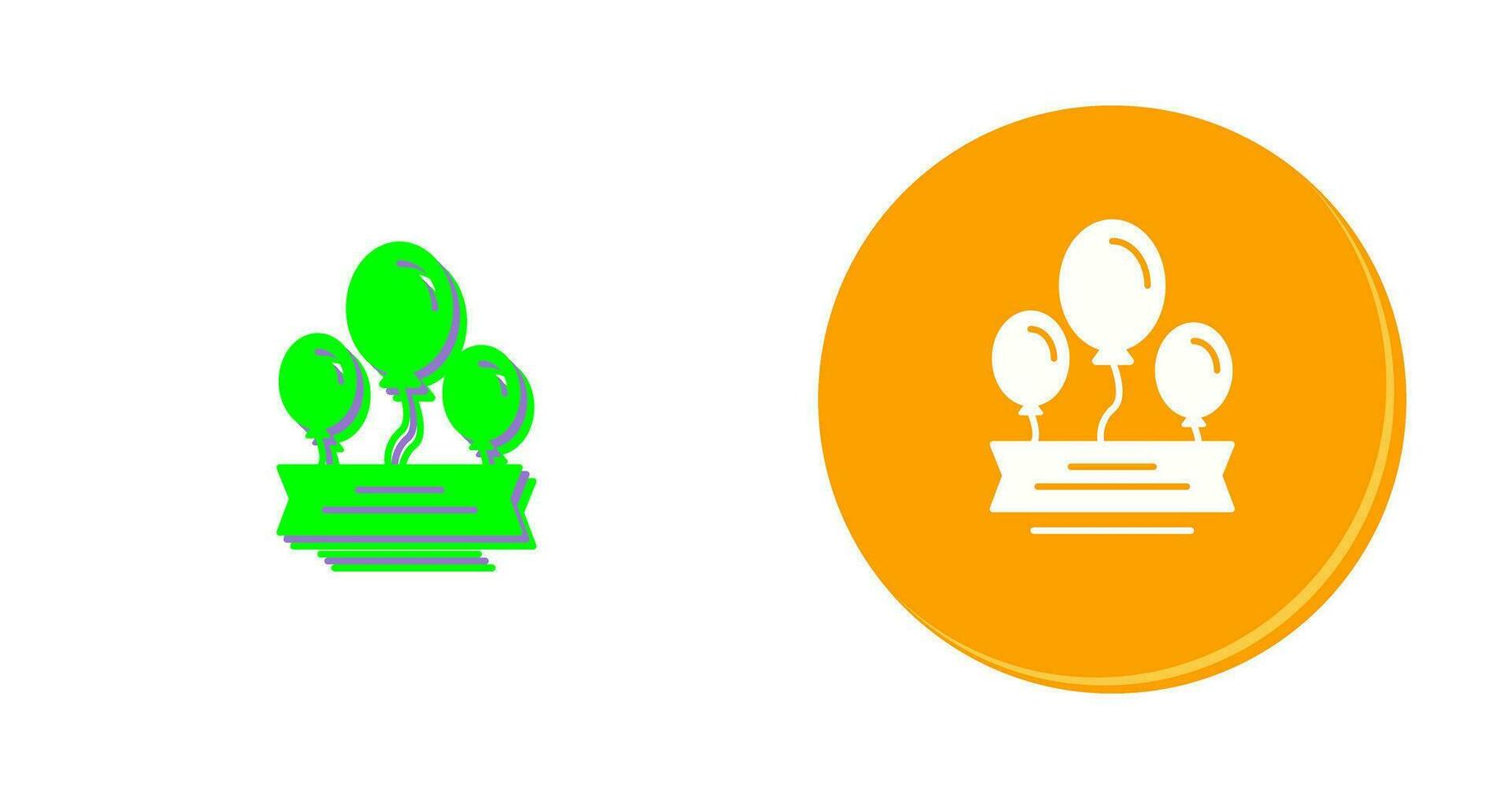 Balloons Vector Icon