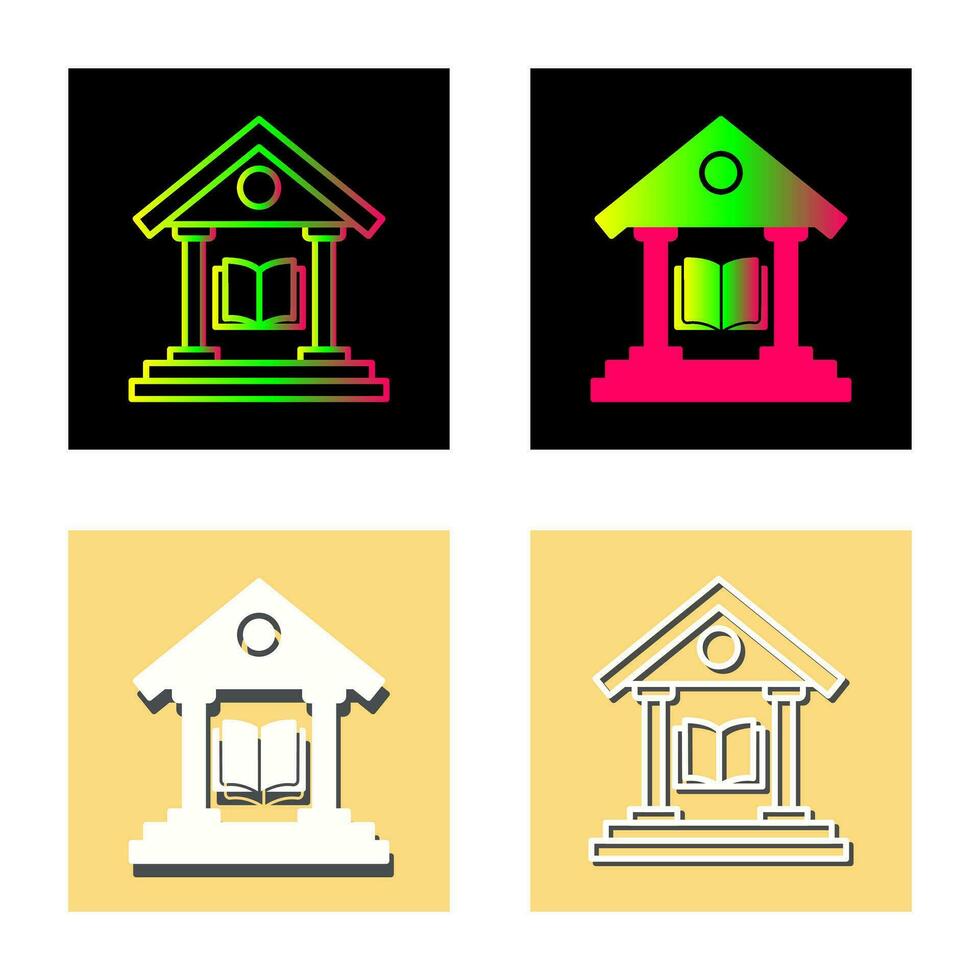 Library Vector Icon