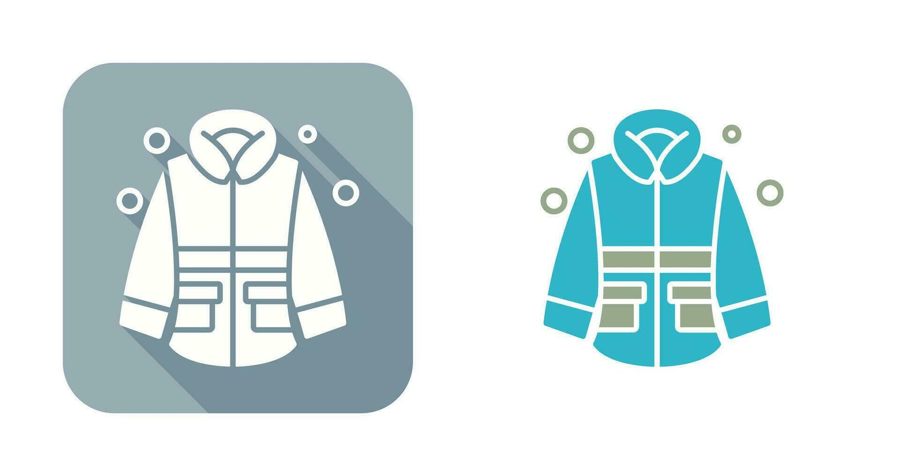 Winter Jacket Vector Icon