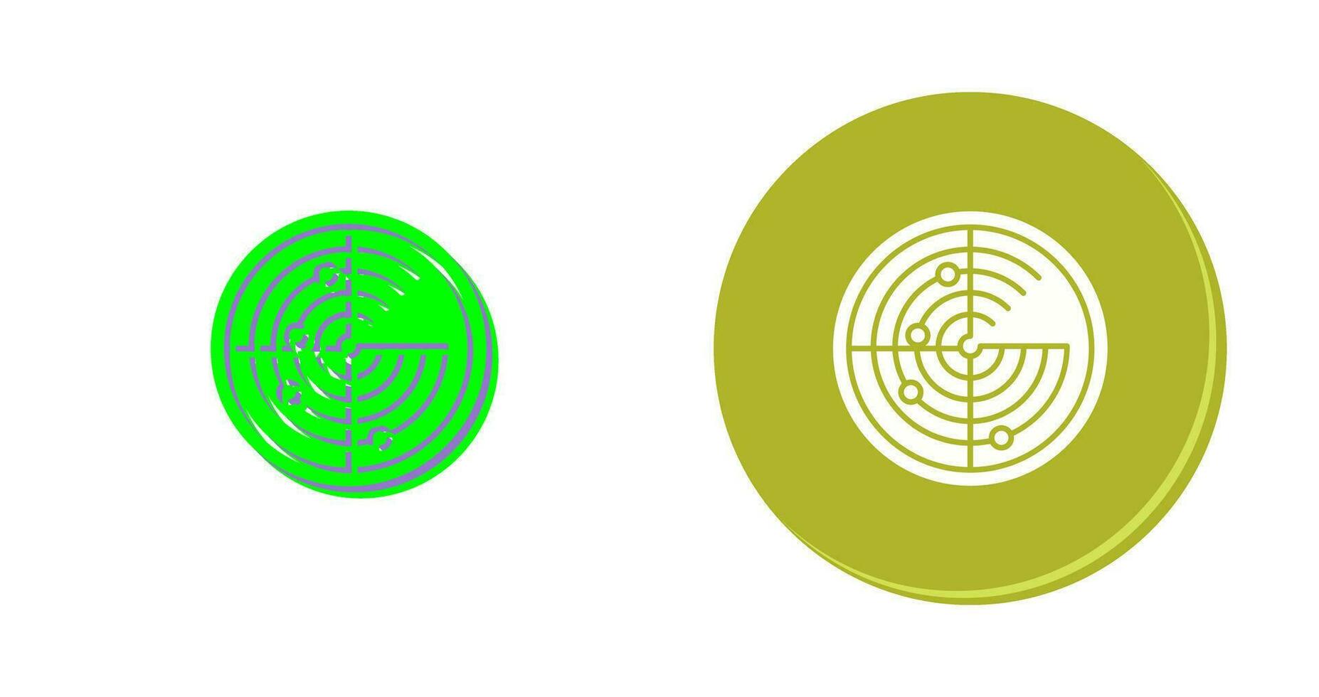 Radar Vector Icon