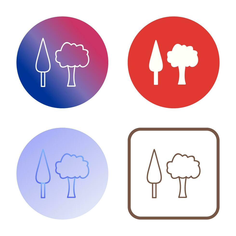 Trees Vector Icon