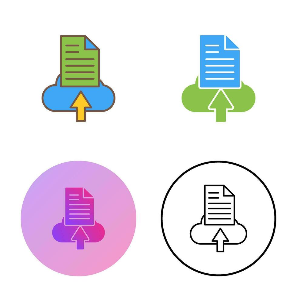 File Upload Vector Icon