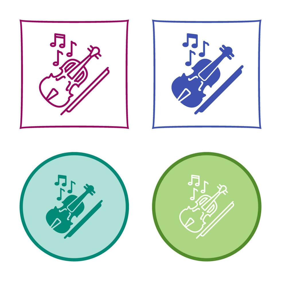 Violin Vector Icon