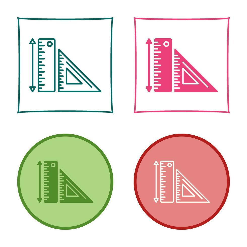 Rulers Vector Icon