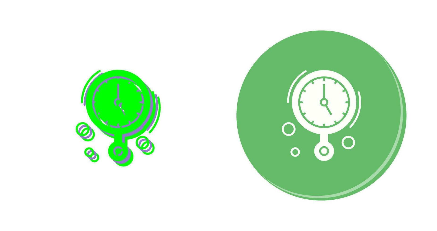 Wall Clock Vector Icon