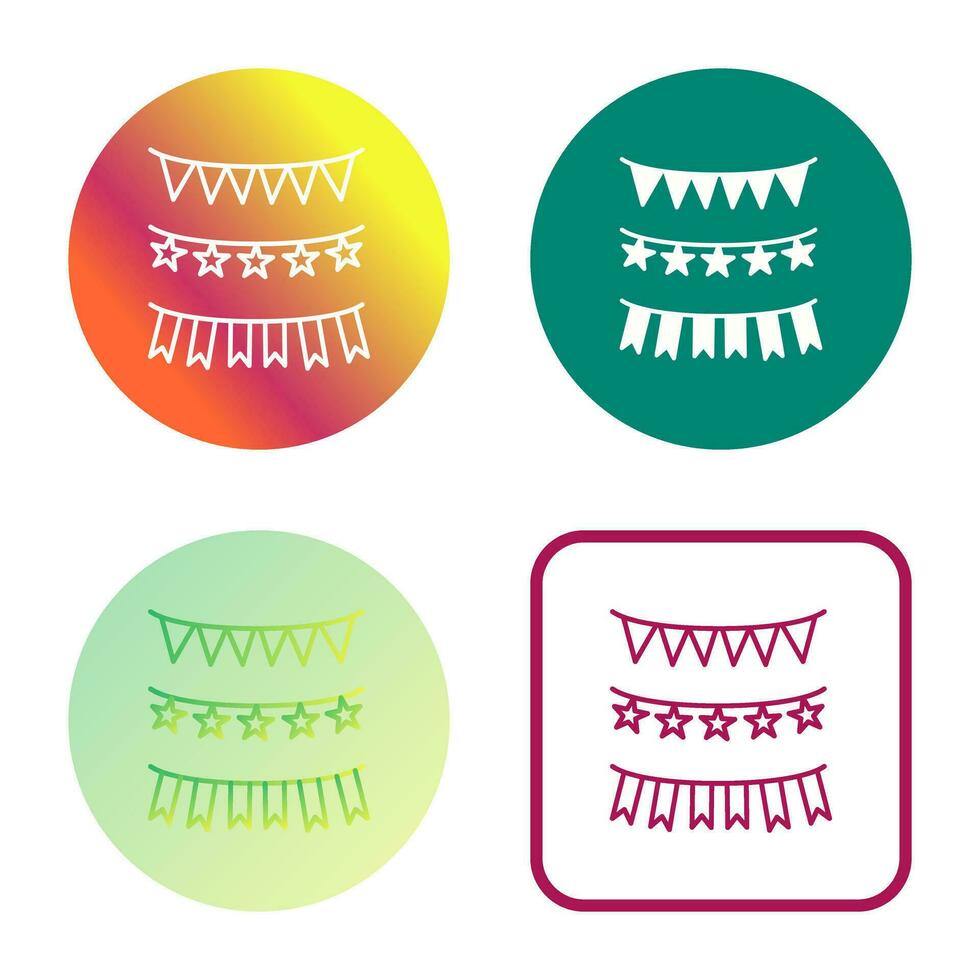 Garlands Vector Icon
