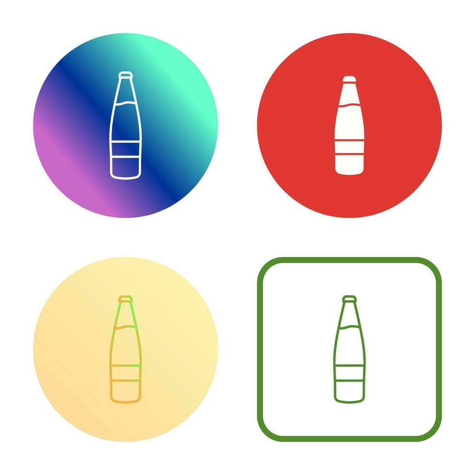 Beer Bottle Vector Icon