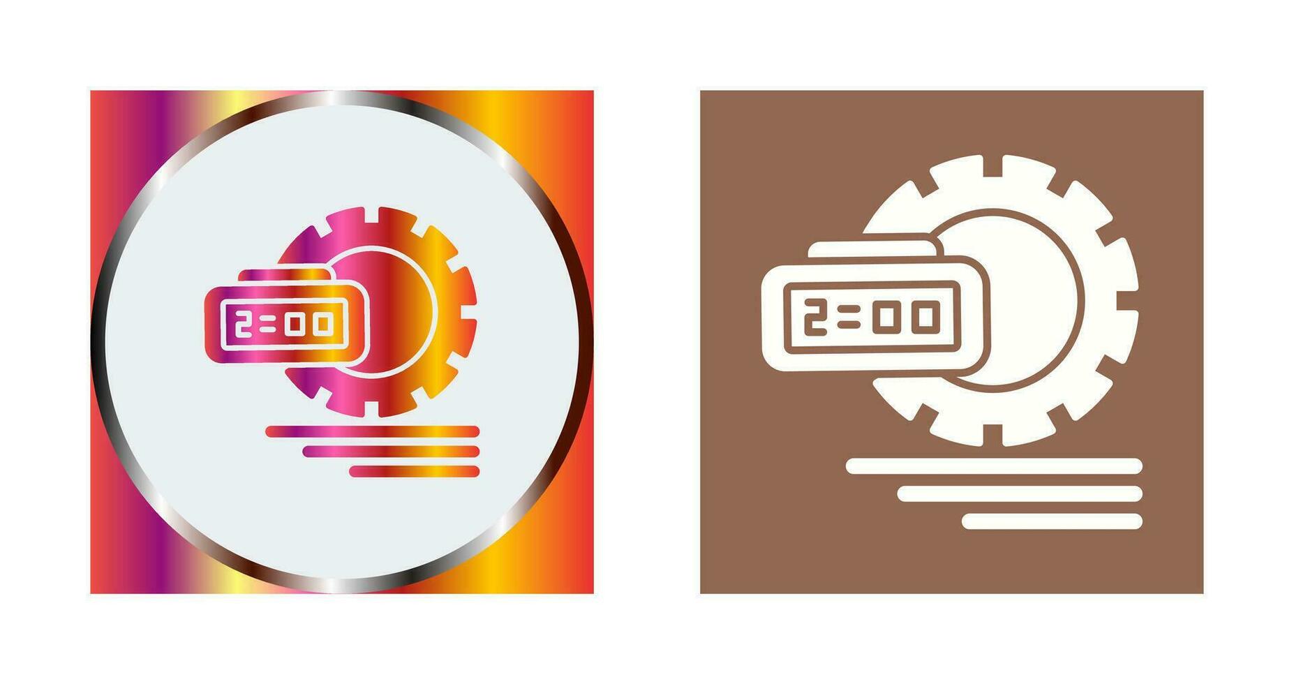 Time Management Vector Icon