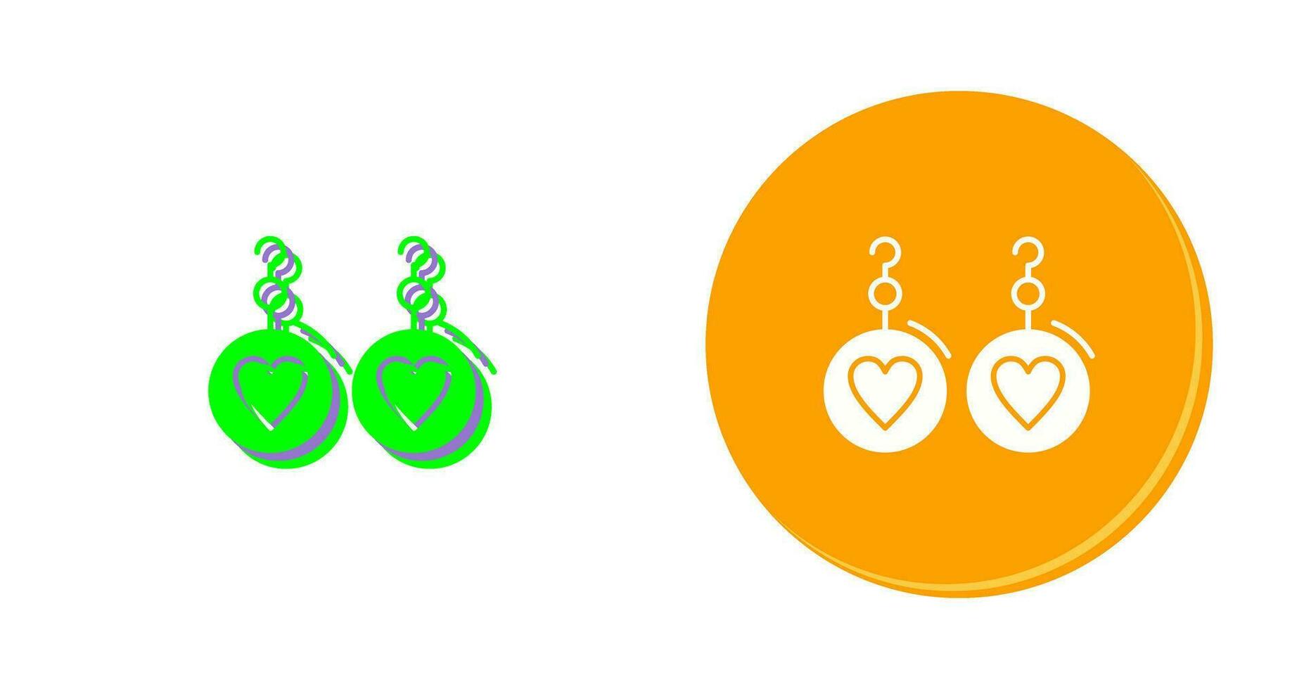 Earrings Vector Icon