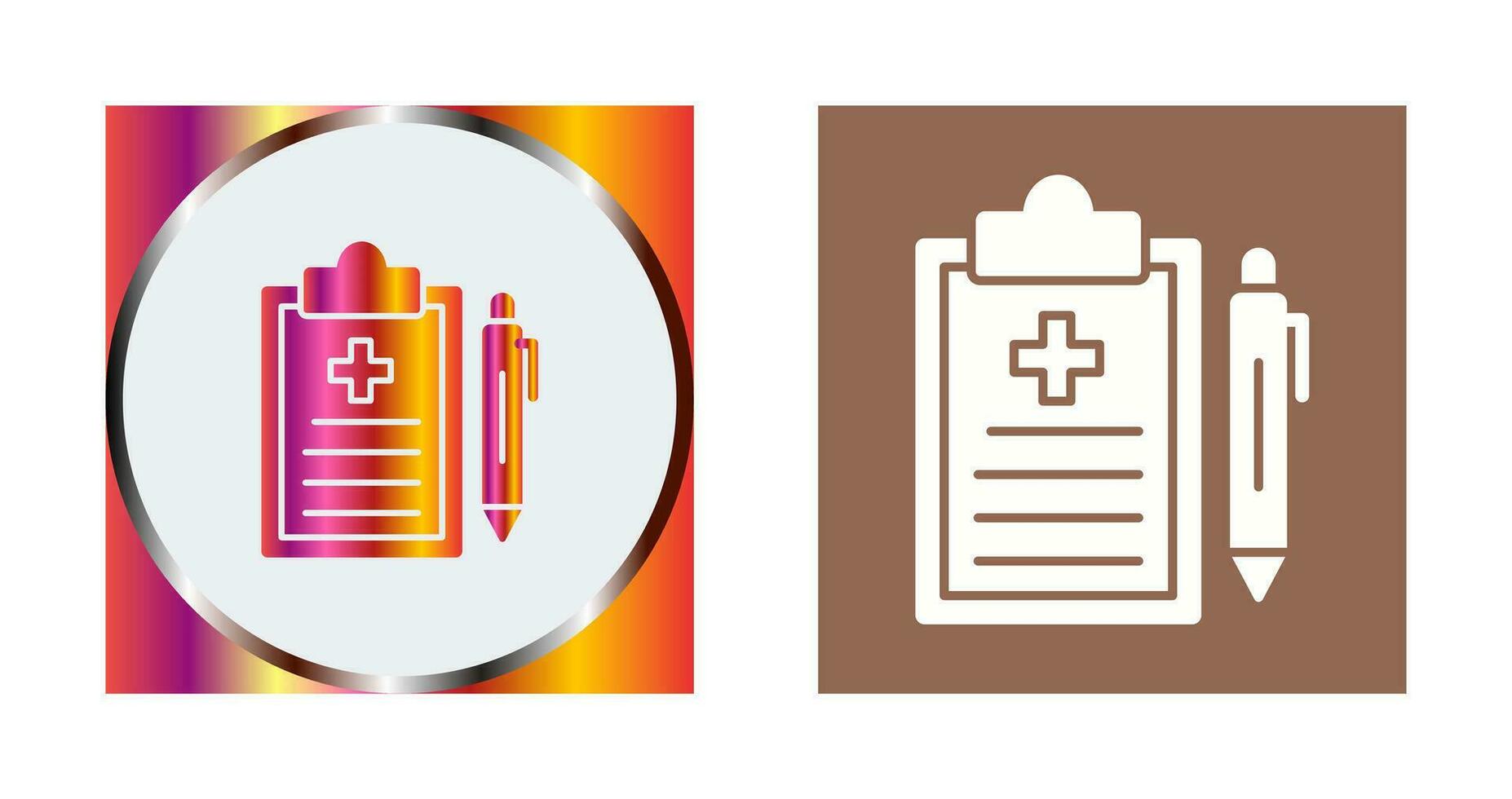Medical Record Vector Icon