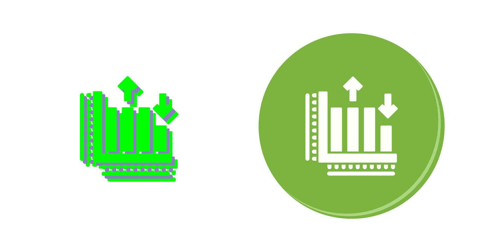 Bar Graph Vector Icon