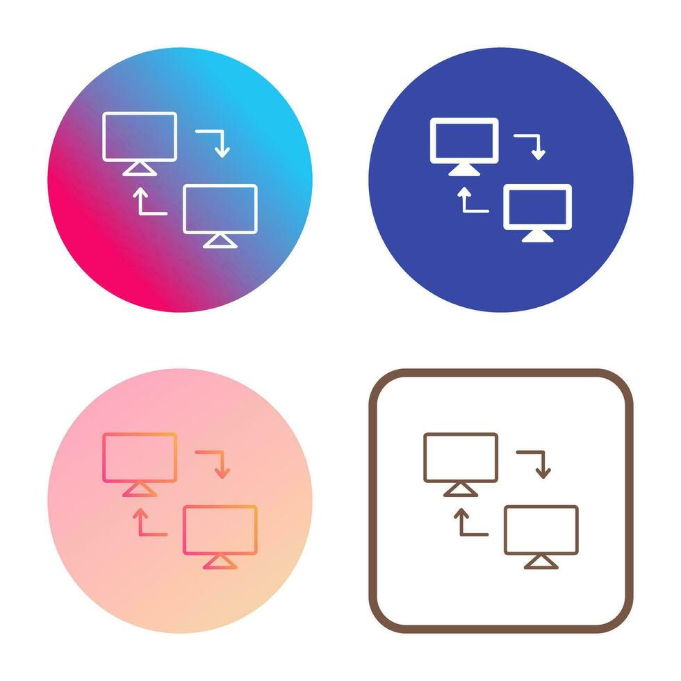 Sharing Systems Vector Icon
