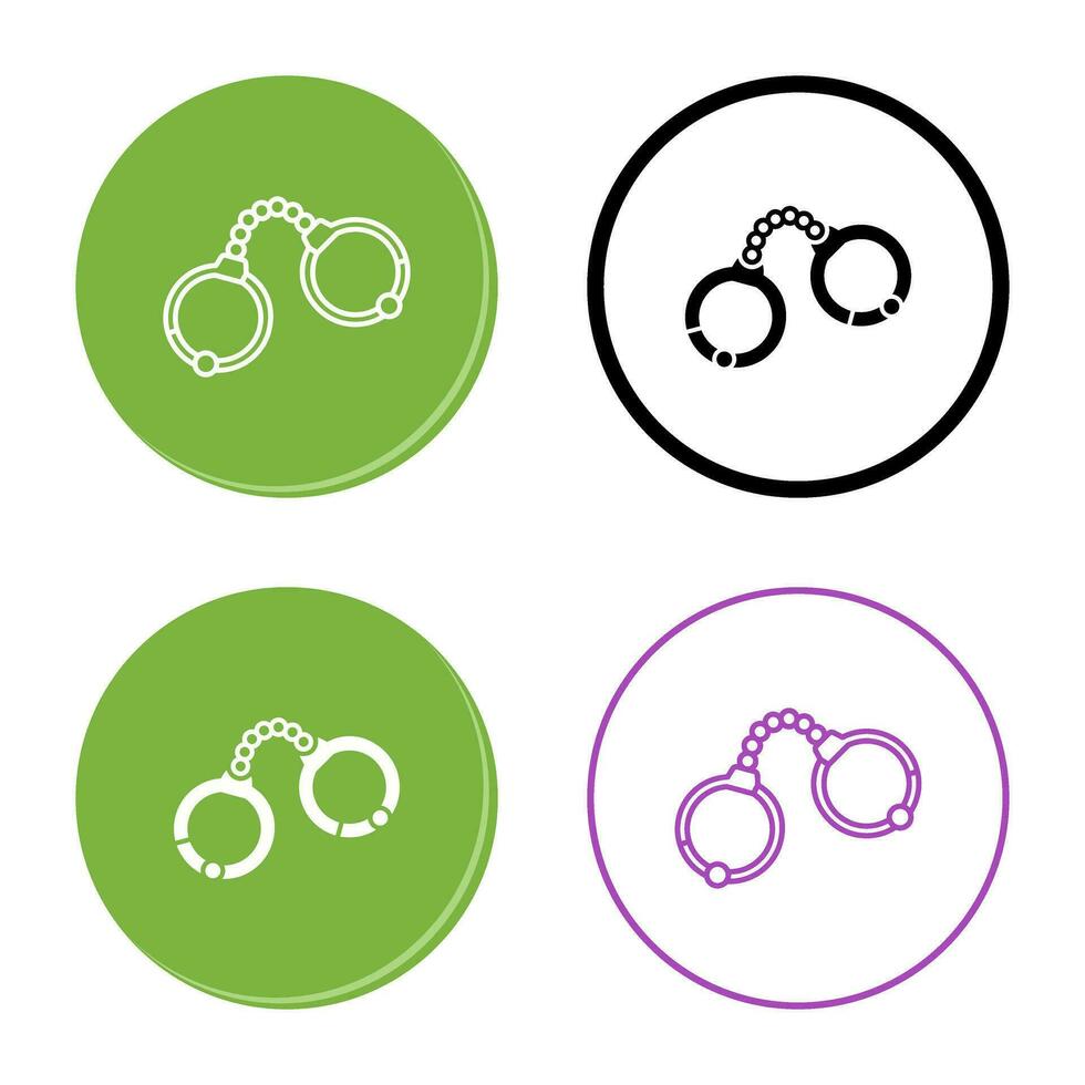 Handcuffs Vector Icon