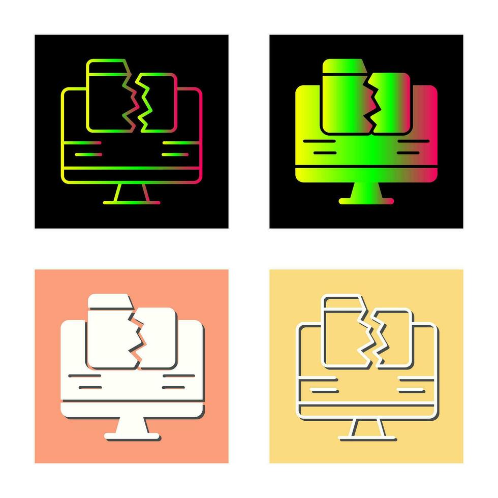 Data Loss Vector Icon
