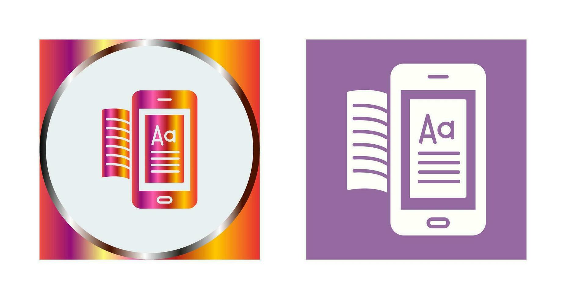 Ebook Vector Icon