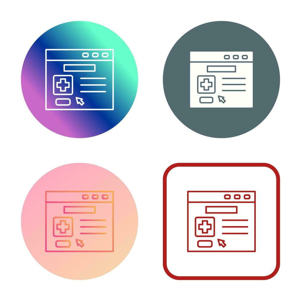 Browser Vector Icon