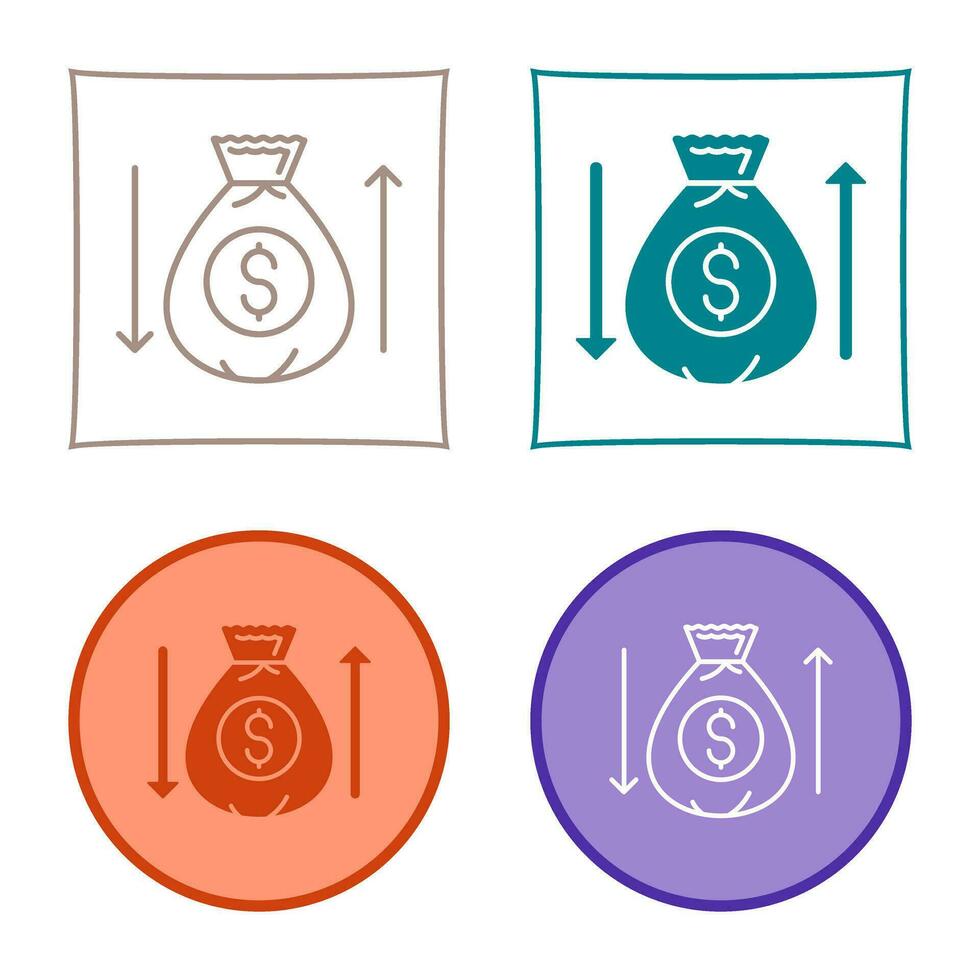 Money Bag Vector Icon