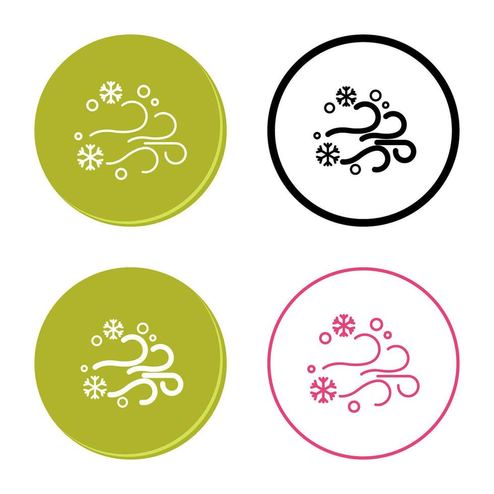 Blizzard Vector Icon