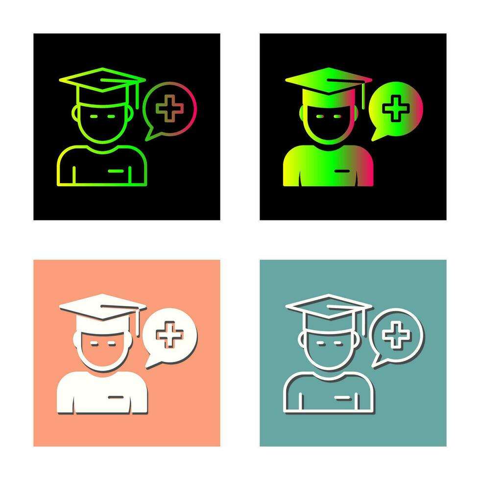 Medicine Faculty Vector Icon
