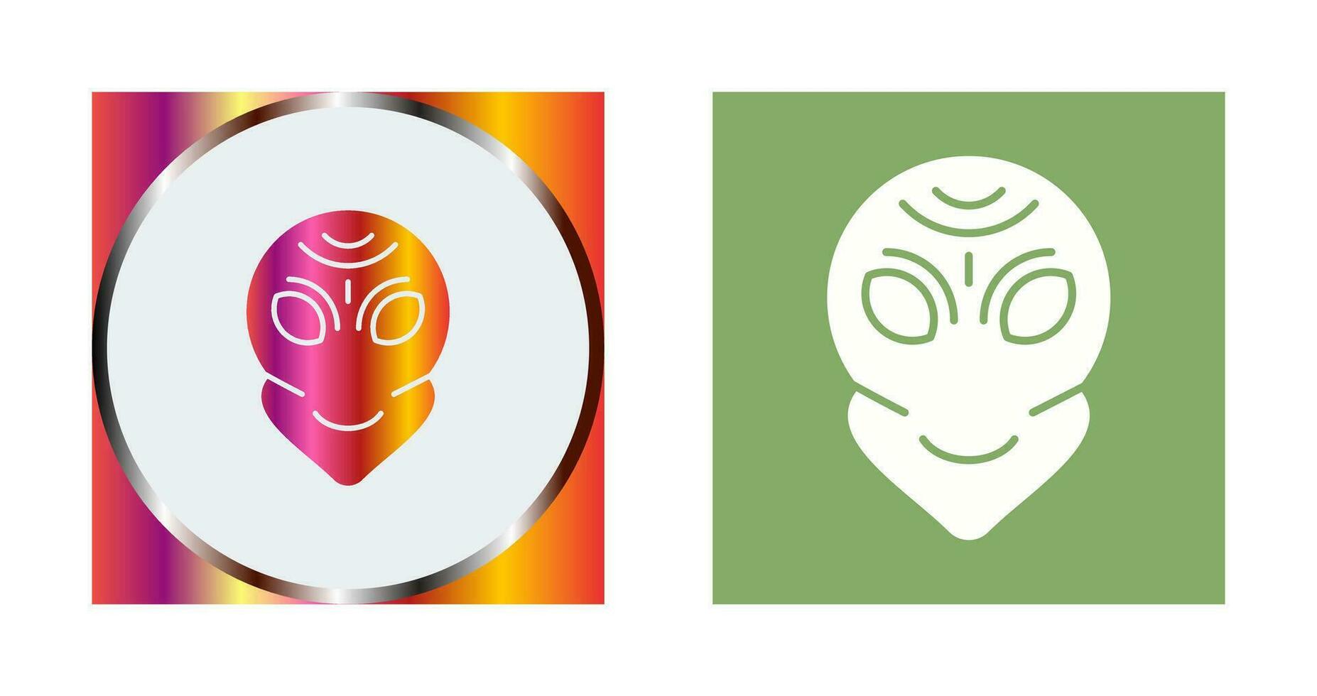 Alien Vector Icon