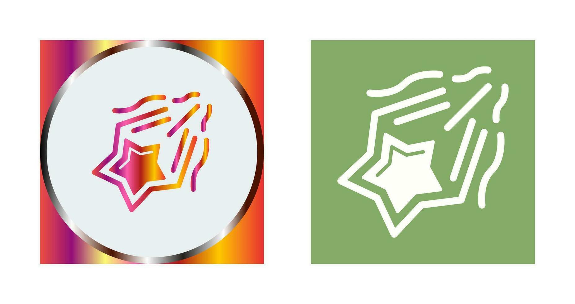 Shooting Star Vector Icon