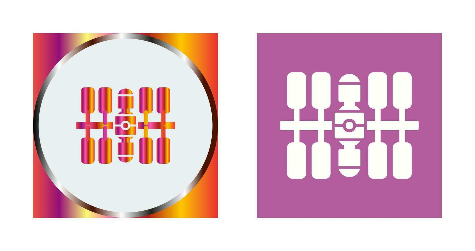 Space Station Vector Icon