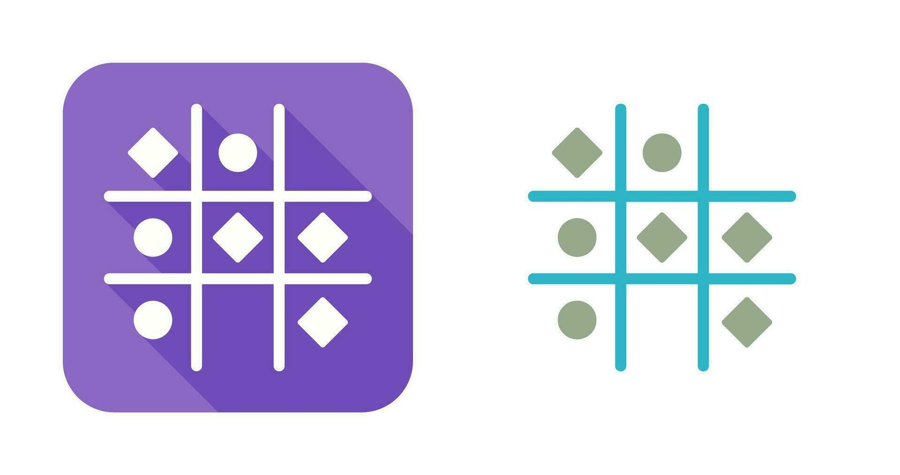 Tic Tac Toe Vector Icon