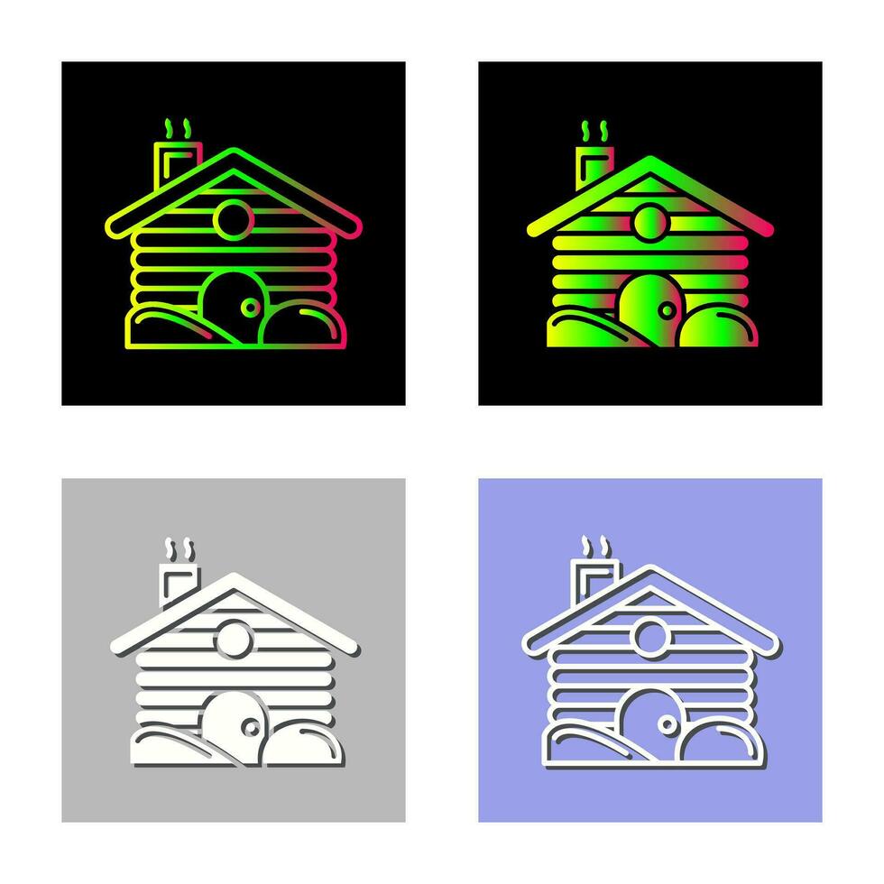 Cabin Vector Icon