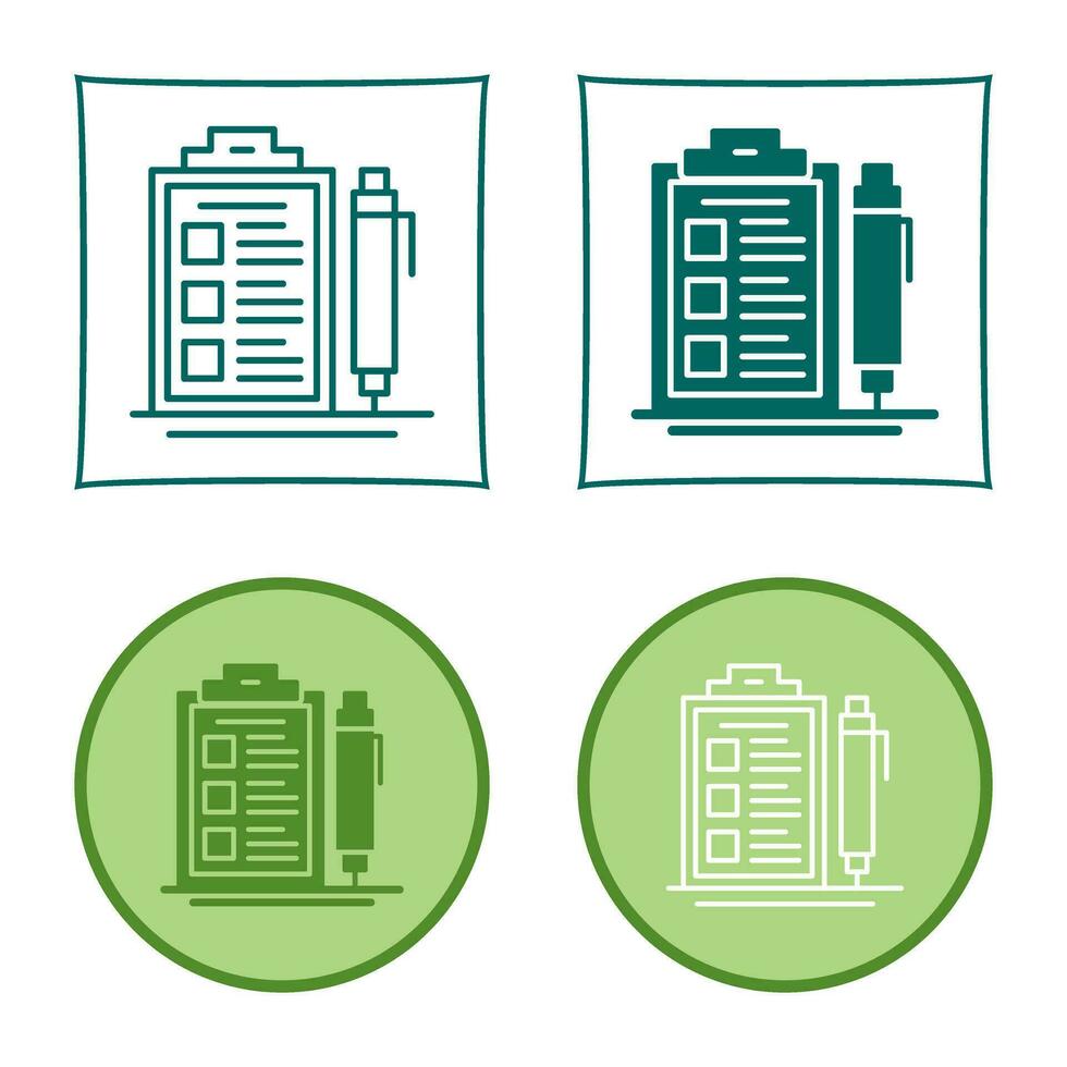 Check List Vector Icon