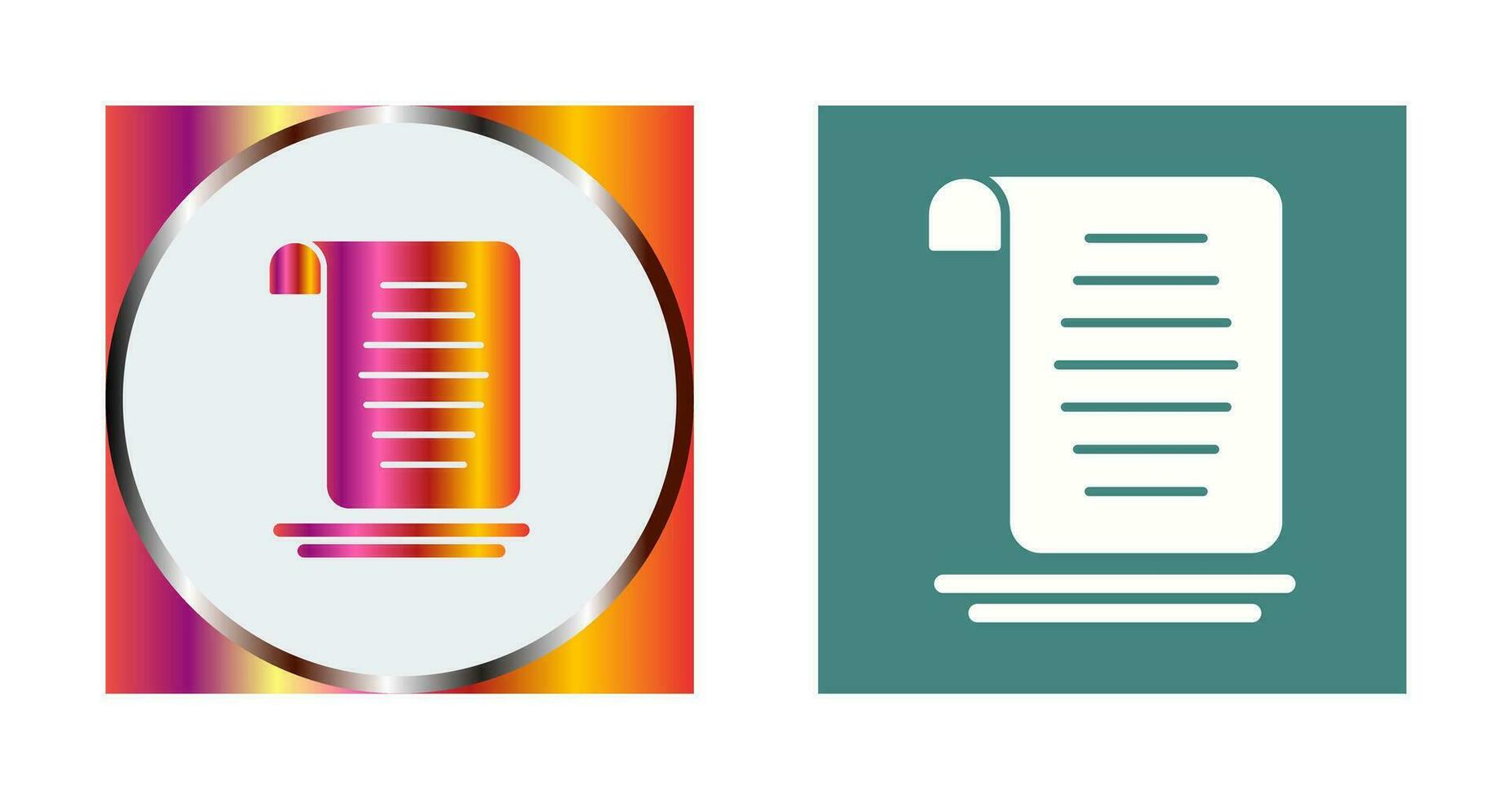 Document Vector Icon