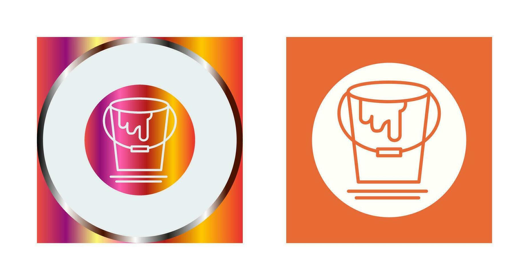 Paint Bucket Vector Icon