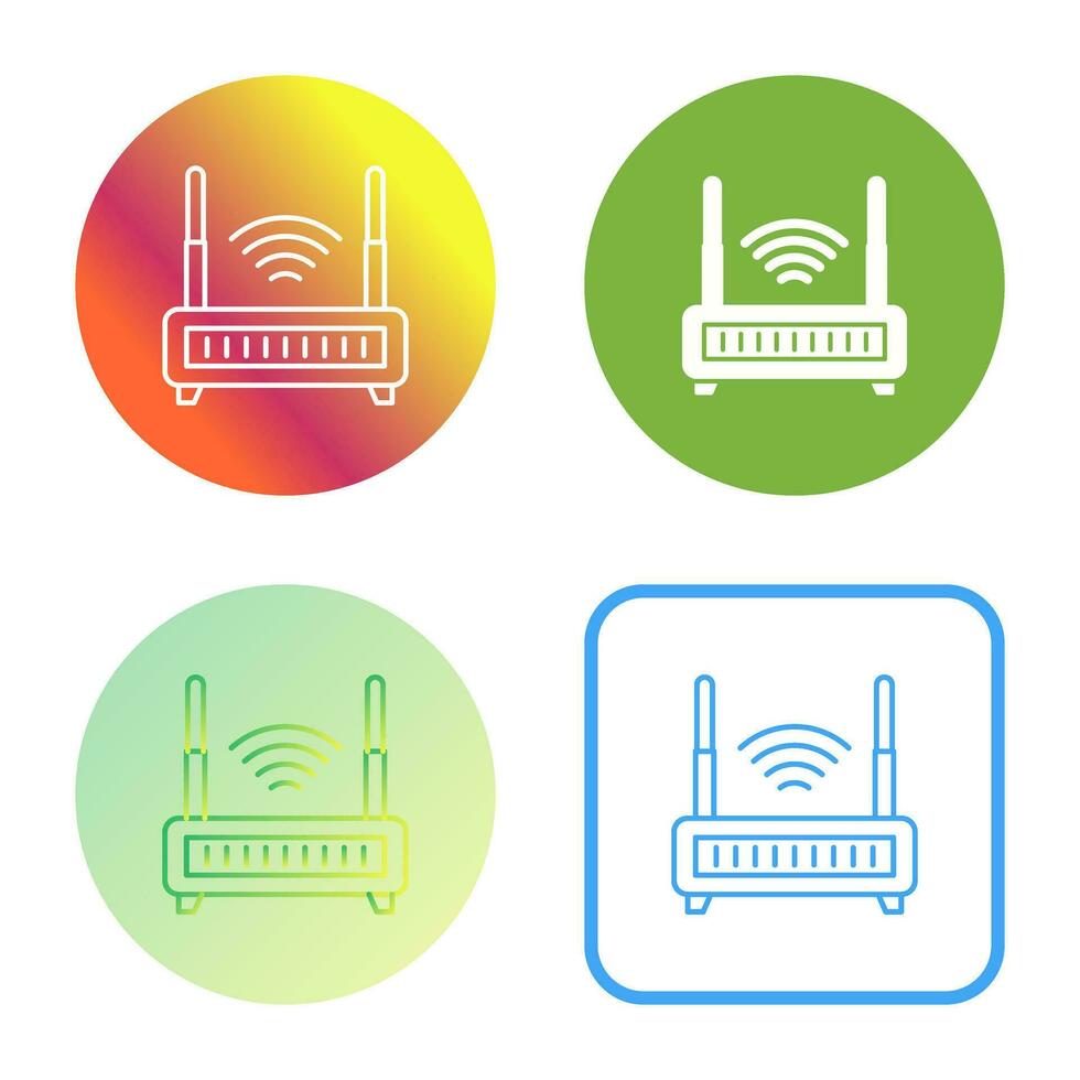Wifi Router Vector Icon