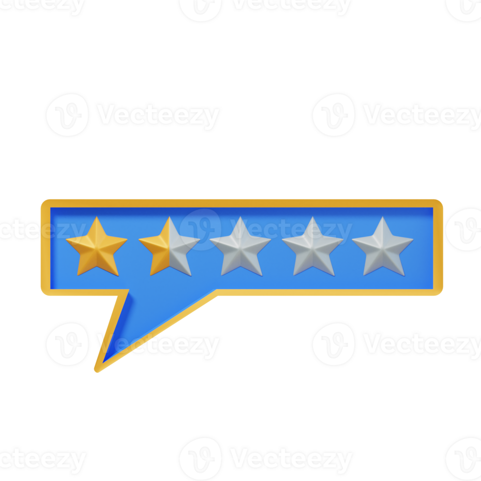 3D Icon Star Rating png