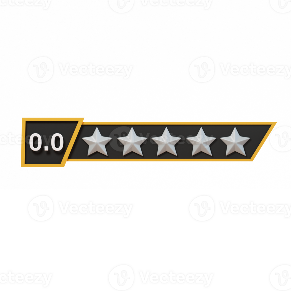 3D Icon Star Rating png