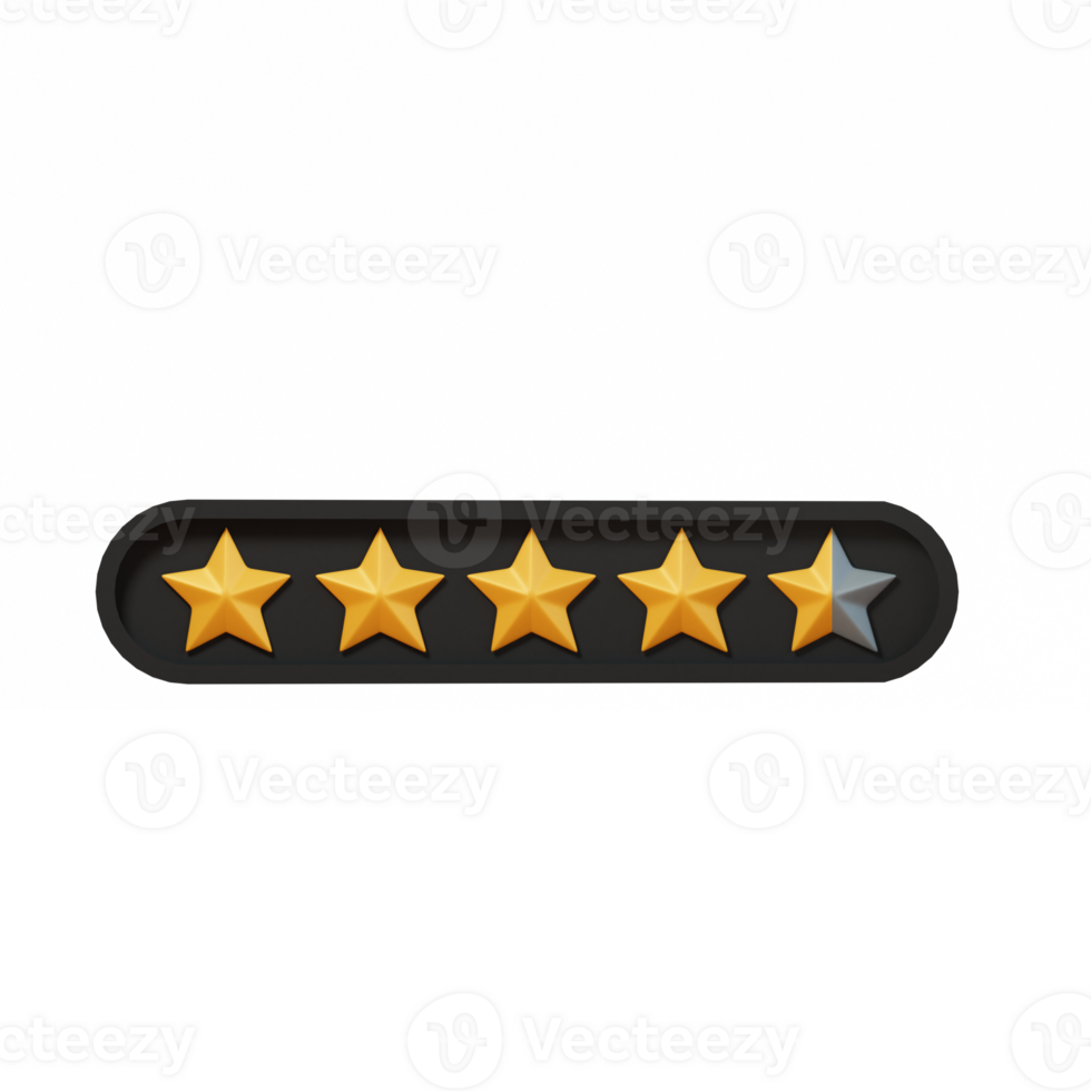 3D Icon Star Rating png