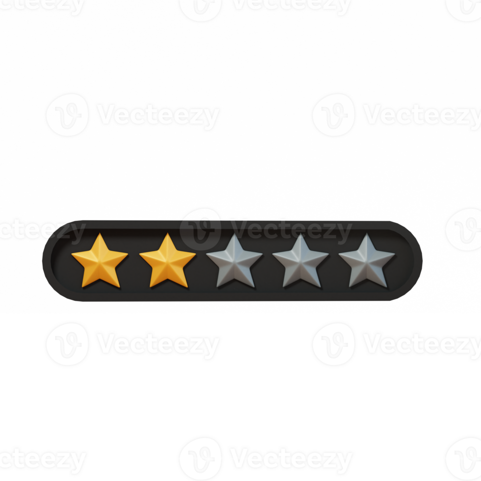 3D Icon Star Rating png