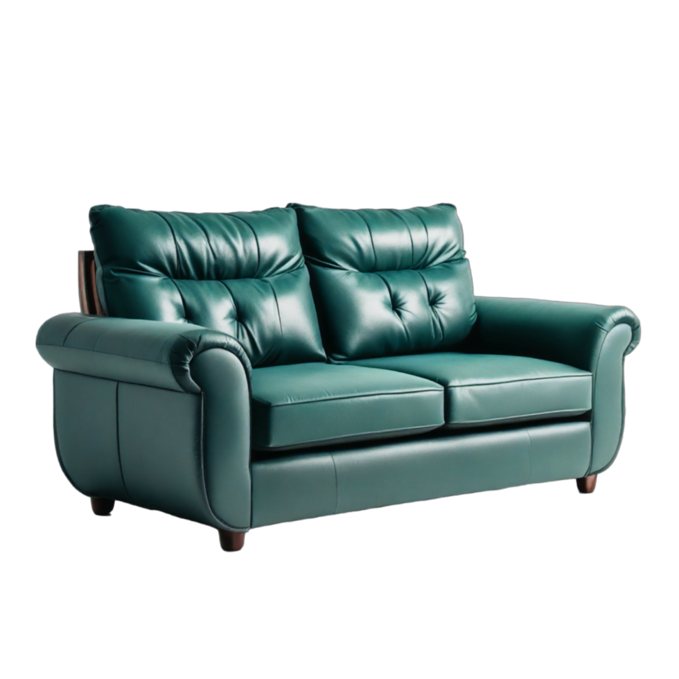 Collection of luxurious elegant cozy leather patterned sofa with