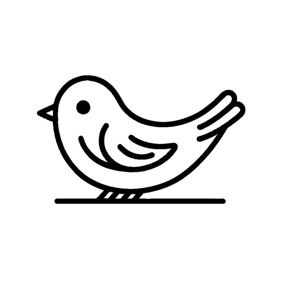 Bird pattern coloring book vector