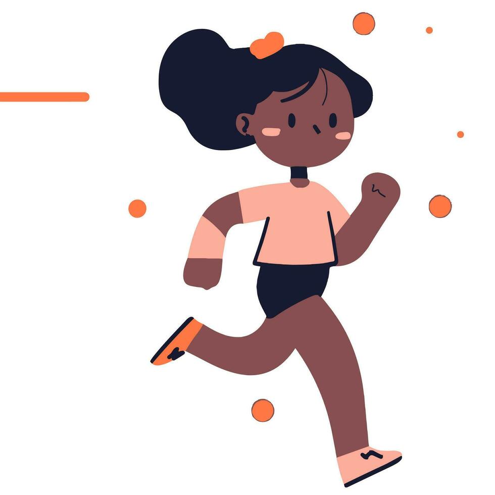 personas ejercicio por correr, correr, hacer ejercicio para salud.mujer ejercicio trotar mujer ejercicio corriendo vector